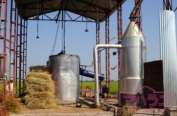 モティアロッシャの水蒸留装置（インド・マハラシュトラ州） 